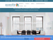 Tablet Screenshot of accesiblereformas.com